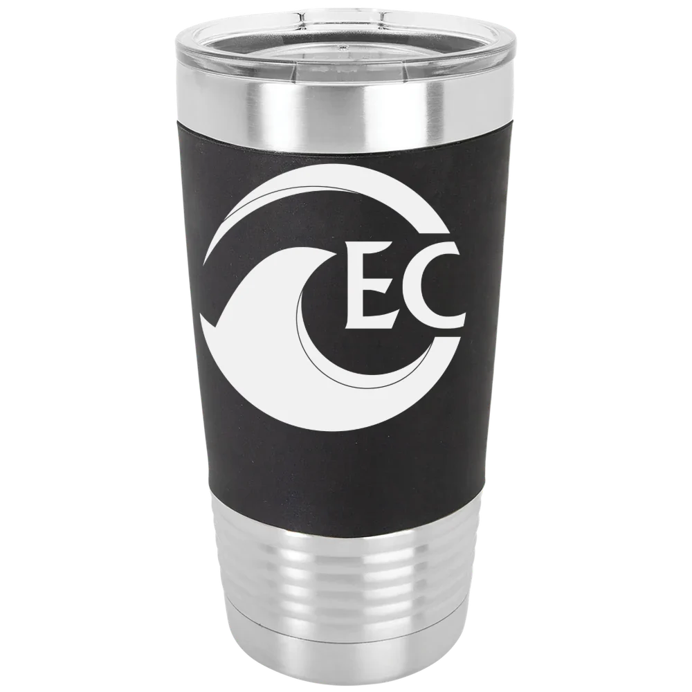 Eckerd College Polar Camel 20 oz. Silicone Grip Tumbler with Standard Lid