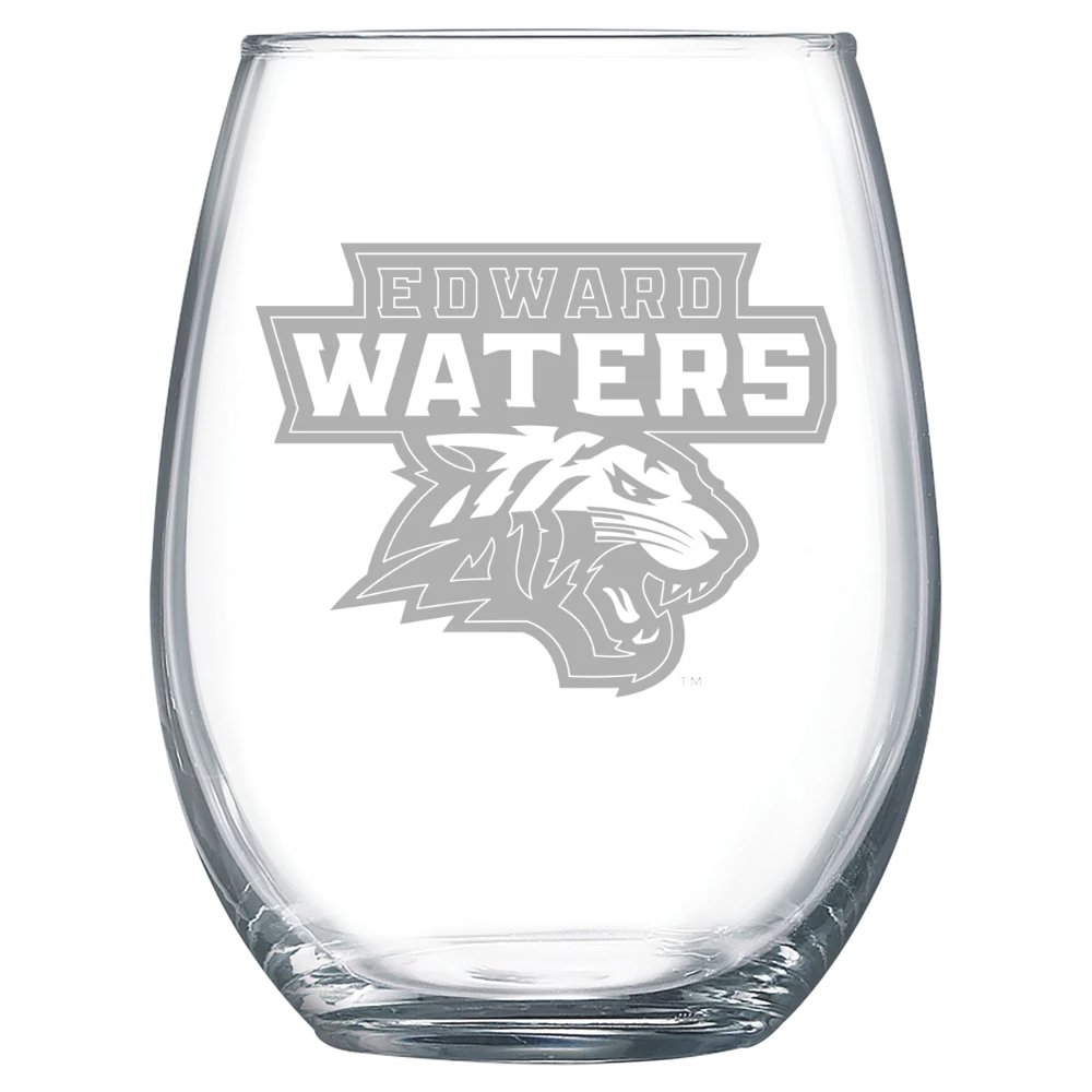 Edward Waters University Polar Camel 15 oz. Stemless Wine Glass