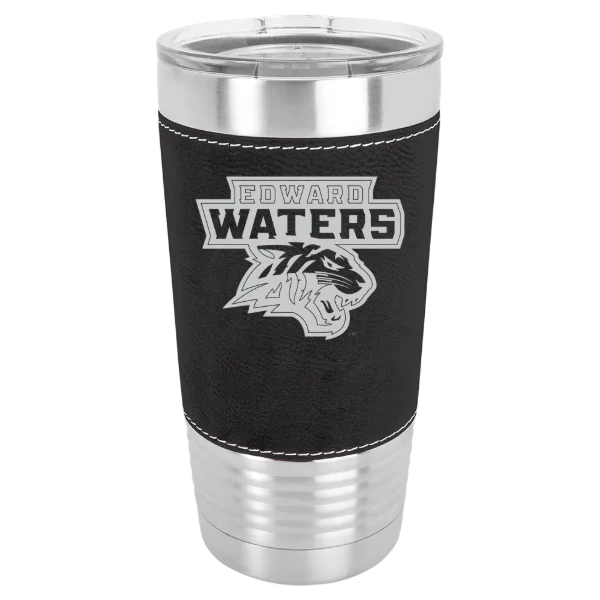 Edward Waters University Polar Camel 20 oz. Leatherette Grip Tumbler with Standard Lid