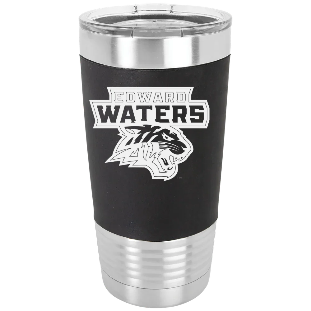 Edward Waters University Polar Camel 20 oz. Silicone Grip Tumbler with Standard Lid