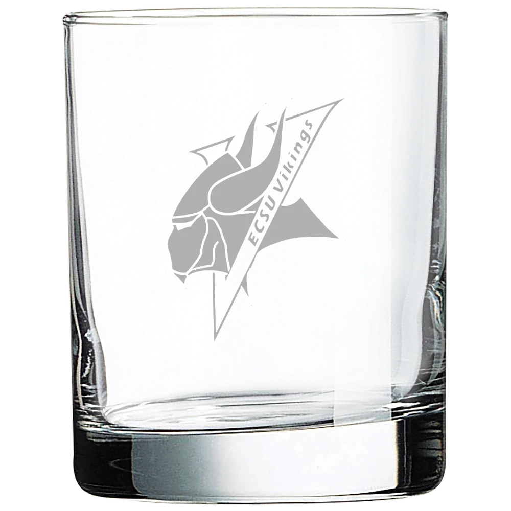 Elizabeth City State University Polar Camel 10 1/2 oz. On The Rocks Glass