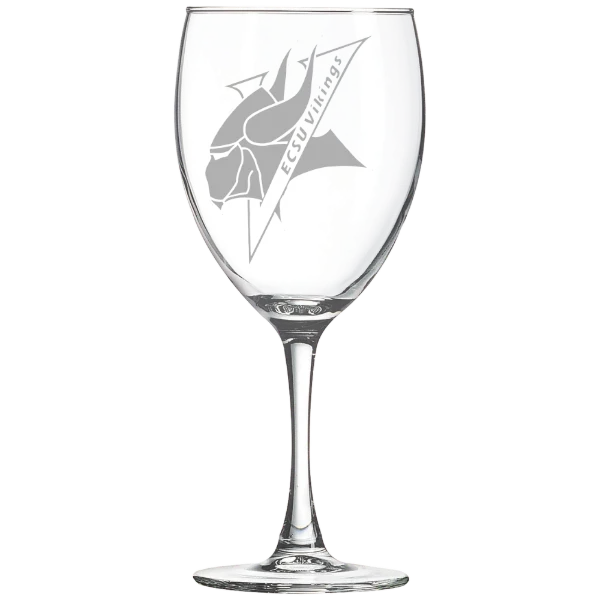 Elizabeth City State University Polar Camel 10 1/2 oz. Wine Glass