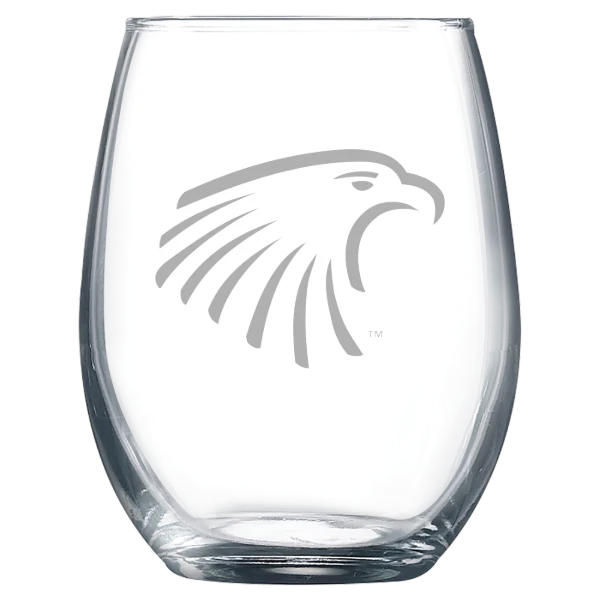 Embry-Riddle Aeronautical University (Florida) Polar Camel 9 oz. Stemless Wine Glass