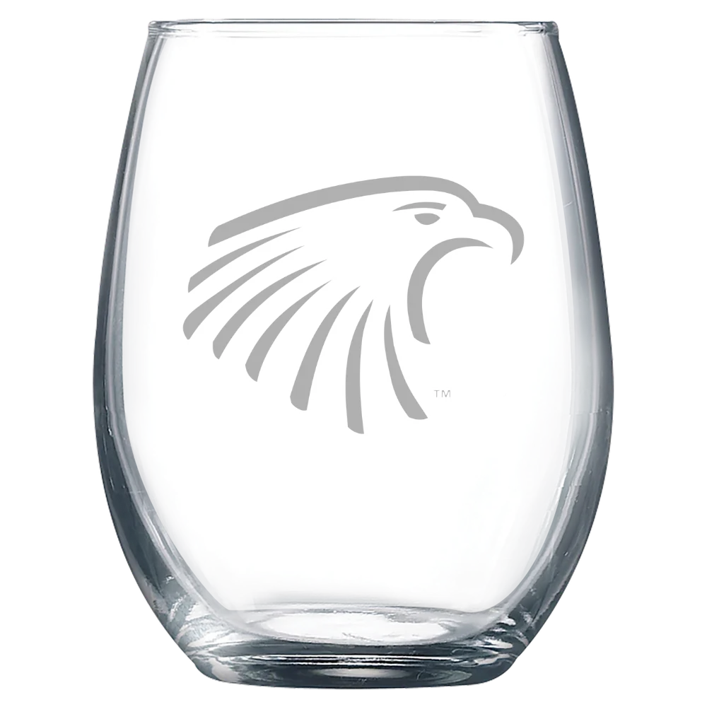 Embry-Riddle Aeronautical University (Florida) Polar Camel 9 oz. Stemless Wine Glass
