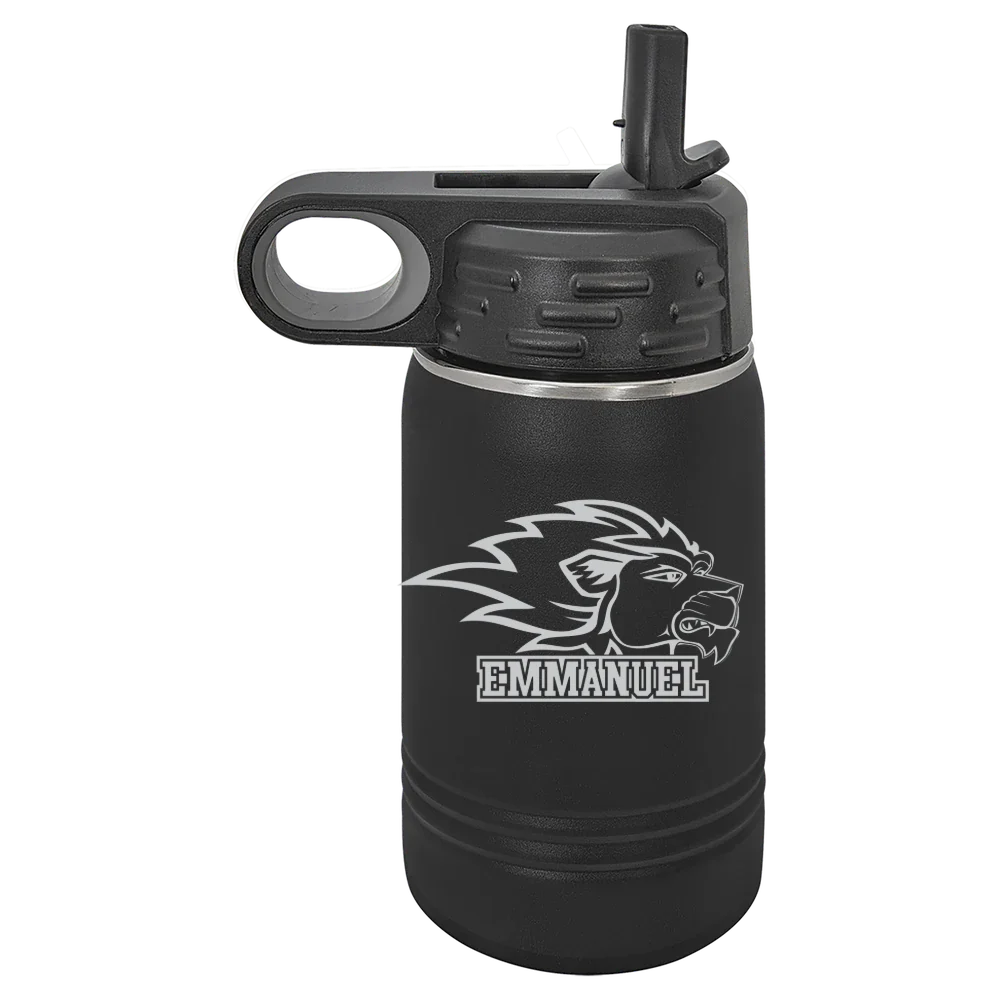 Emmanuel University (Georgia) Polar Camel 12 oz. Water Bottle