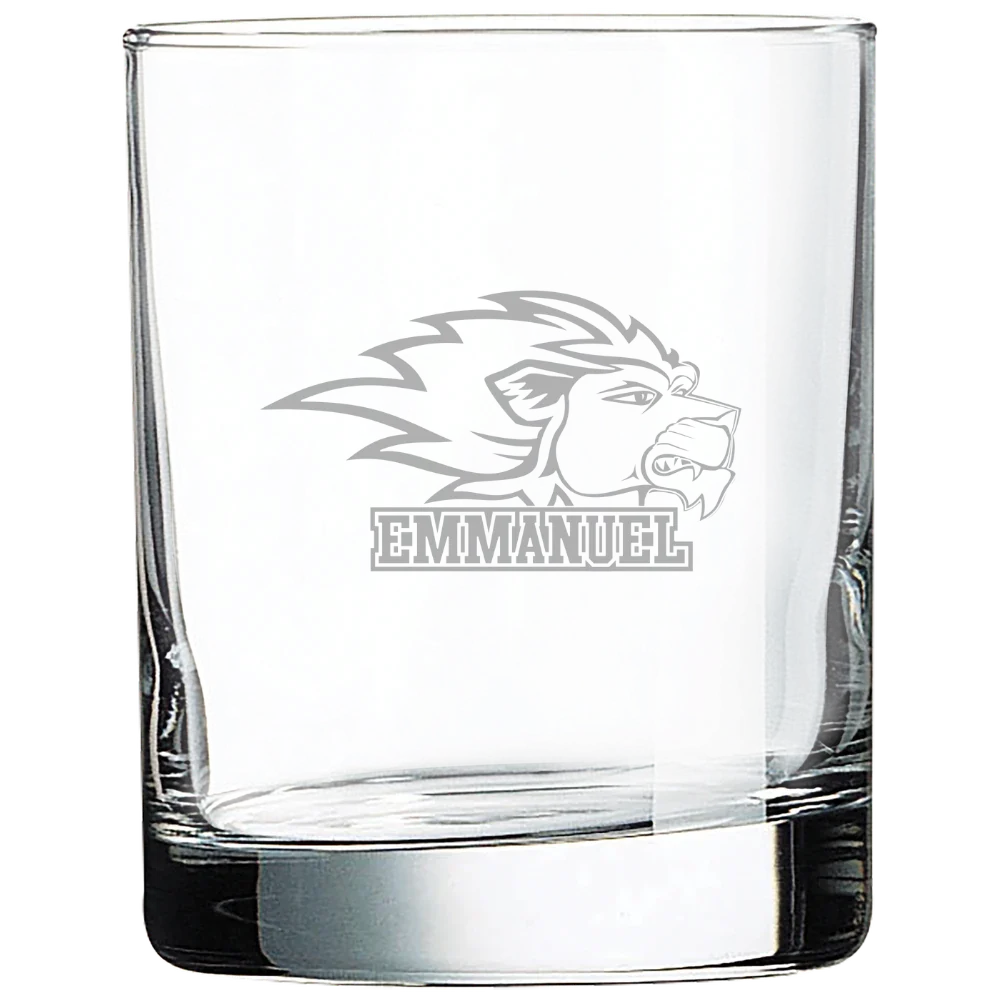 Emmanuel University (Georgia) Polar Camel 10 1/2 oz. On The Rocks Glass