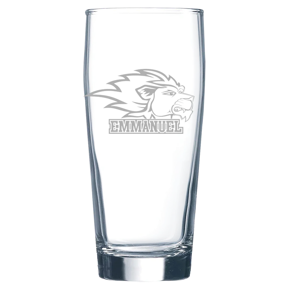 Emmanuel University (Georgia) Polar Camel 16 oz. Willi Becher Beer Glass