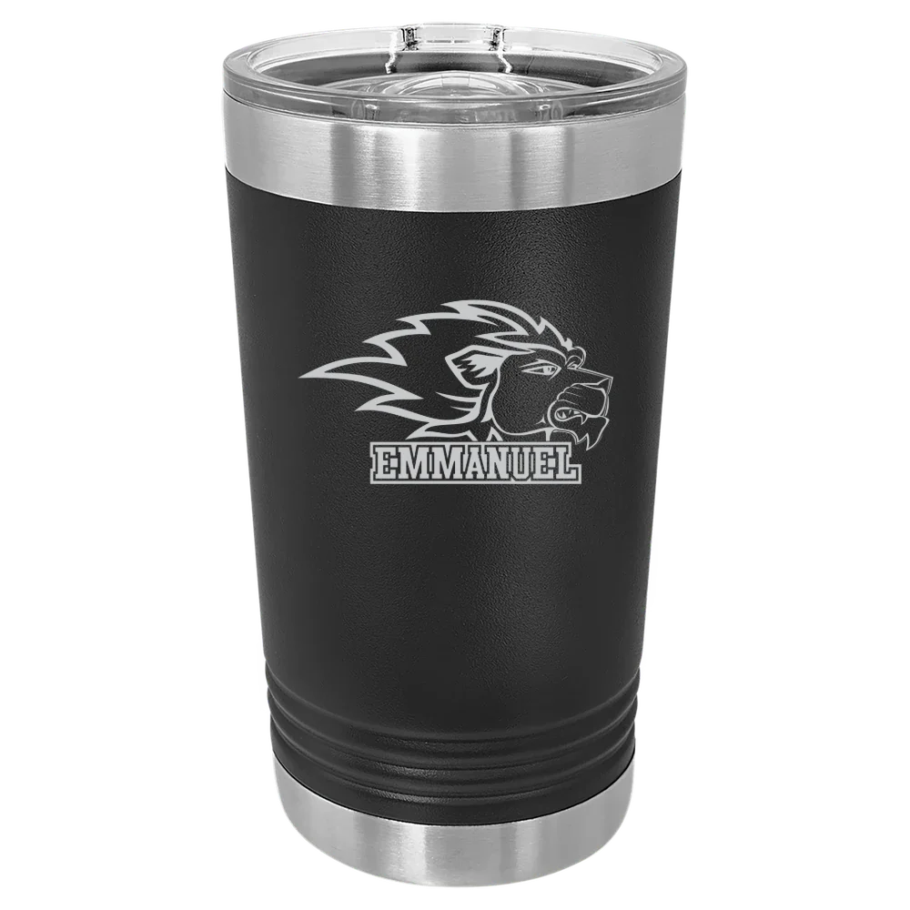 Emmanuel University (Georgia) Polar Camel 16 oz. Pint Tumbler