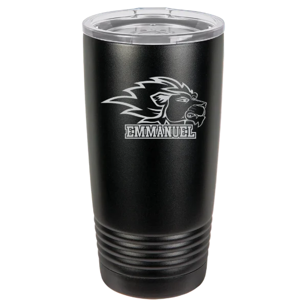 Emmanuel University (Georgia) Polar Camel 20 oz. Ringneck Tumbler with Standard Lid