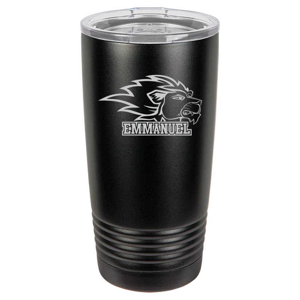 Emmanuel University (Georgia) Polar Camel 20 oz. Ringneck Tumbler with Standard Lid