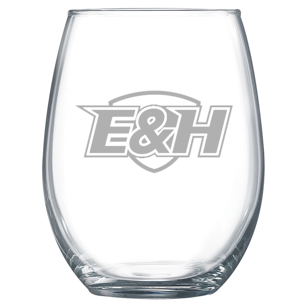 Emory & Henry University Polar Camel 15 oz. Stemless Wine Glass