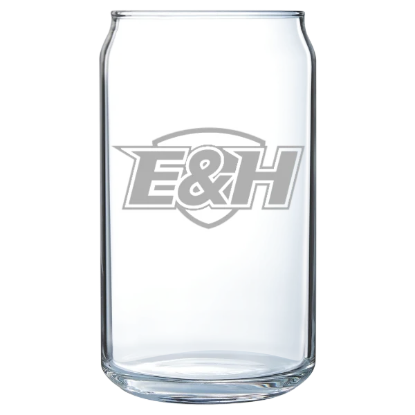Emory & Henry University Polar Camel 16 oz. Can Glass