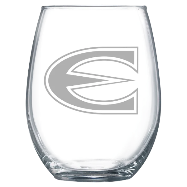 Emporia State University Polar Camel 15 oz. Stemless Wine Glass