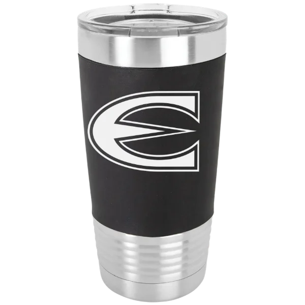 Emporia State University Polar Camel 20 oz. Silicone Grip Tumbler with Standard Lid