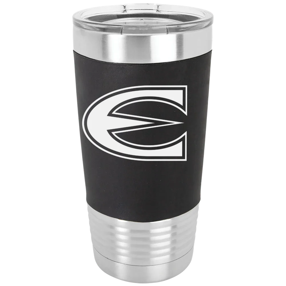 Emporia State University Polar Camel 20 oz. Silicone Grip Tumbler with Standard Lid