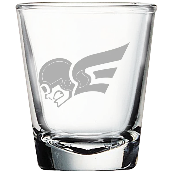 Erskine College Polar Camel 1.7 oz. Shot Glass