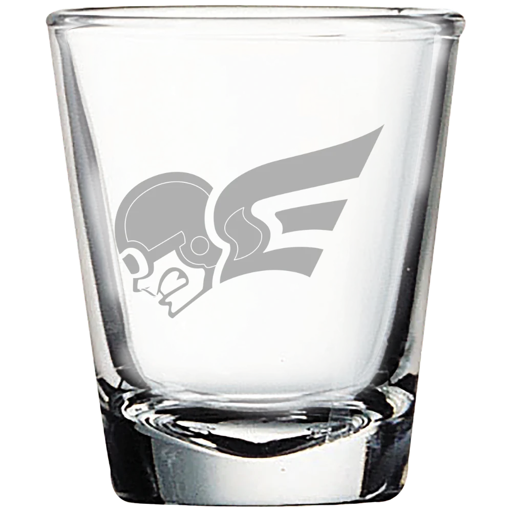 Erskine College Polar Camel 1.7 oz. Shot Glass