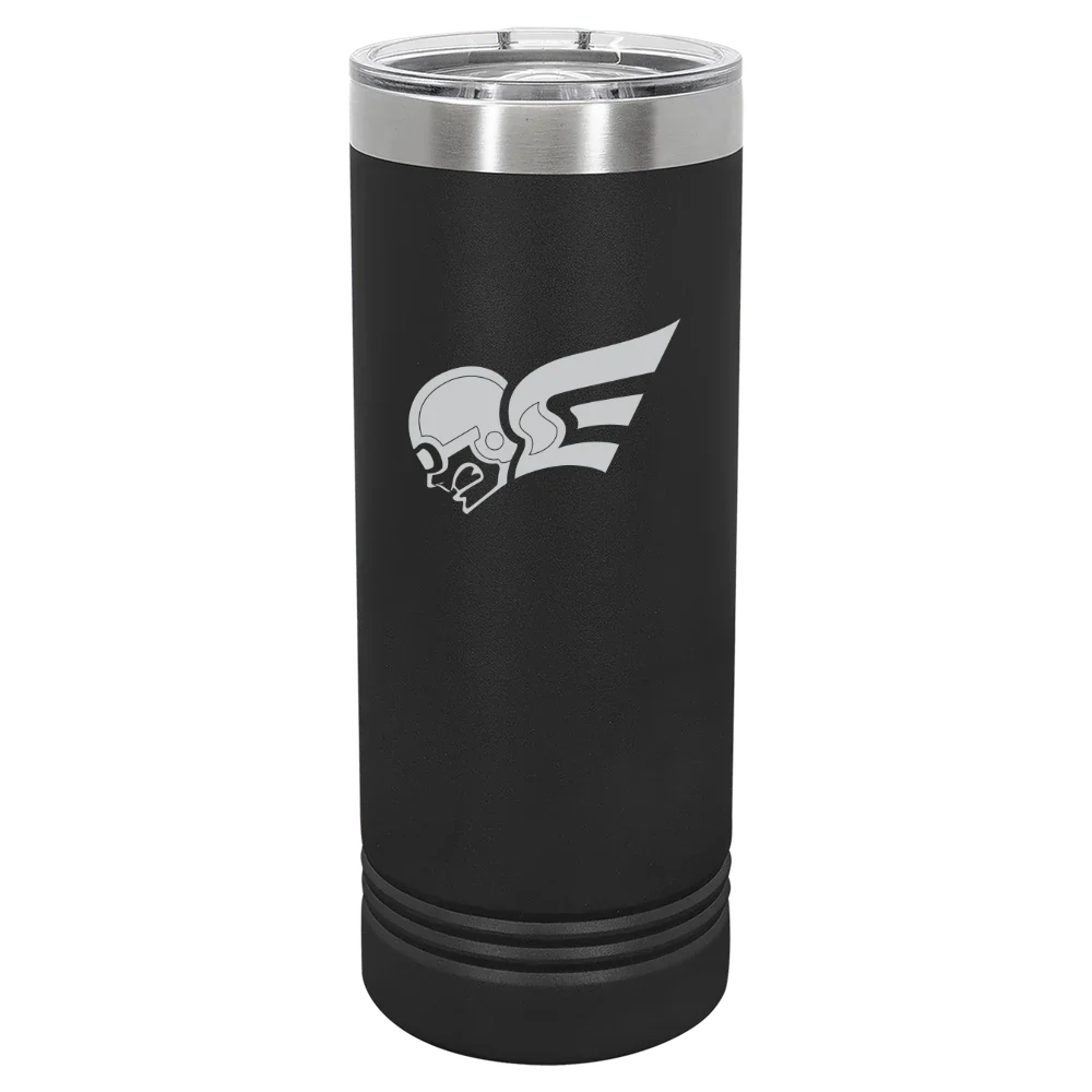 Erskine College Polar Camel 22 oz. Skinny Tumbler with Slider Lid