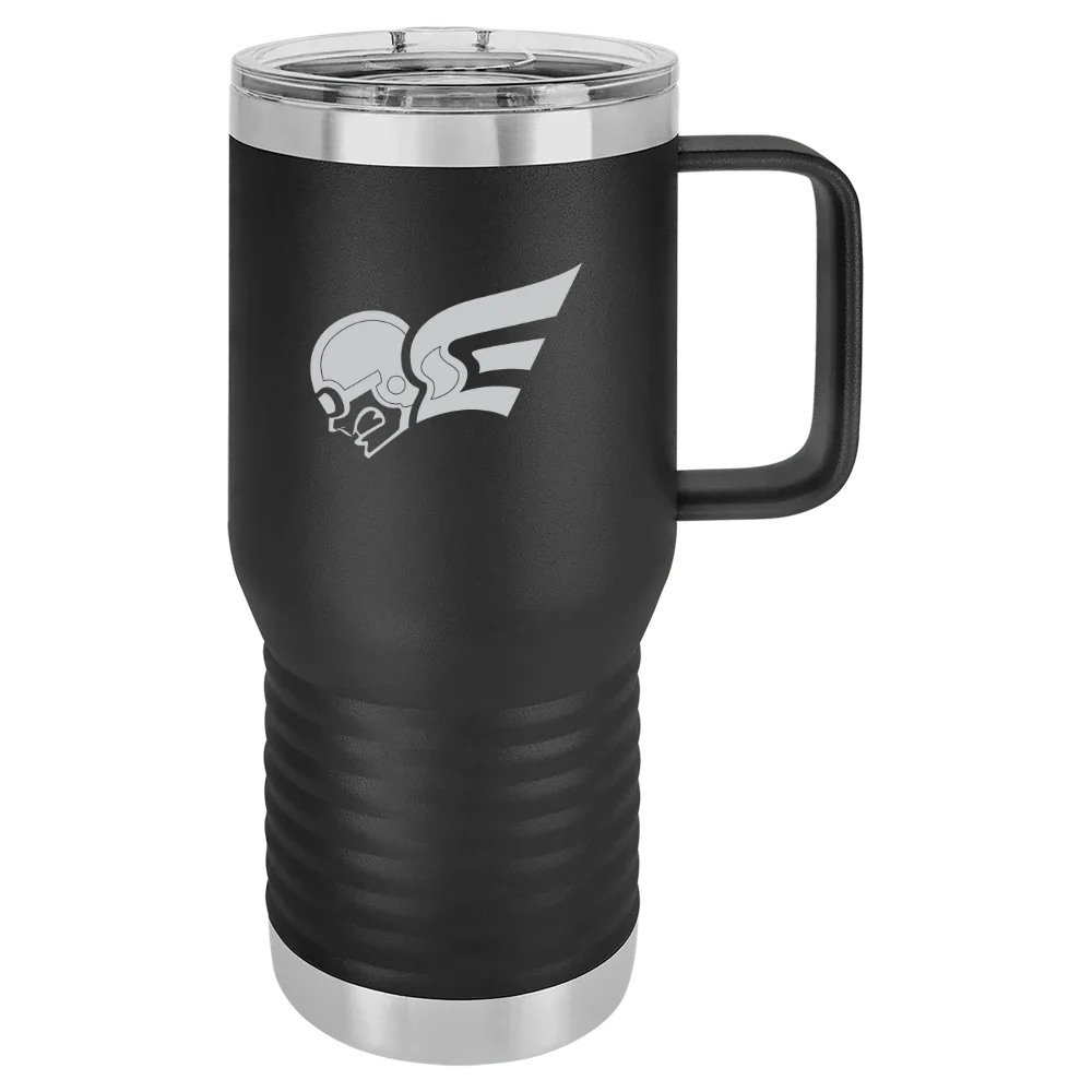 Erskine College Polar Camel 20 oz. Travel Mug with Slider Lid