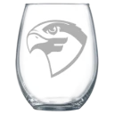 Fairmont State University Polar Camel 15 oz. Stemless Wine Glass