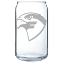 Fairmont State University Polar Camel 16 oz. Can Glass