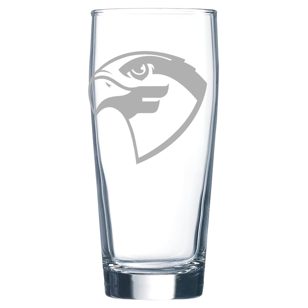 Fairmont State University Polar Camel 16 oz. Willi Becher Beer Glass