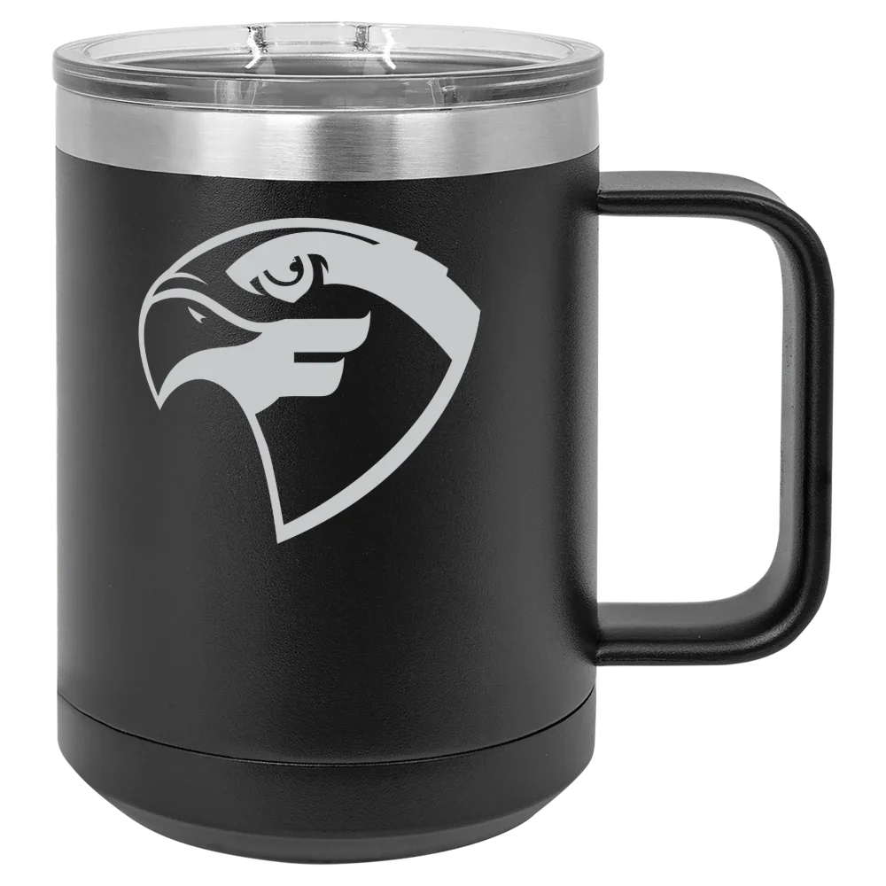 Fairmont State University Polar Camel 15 oz. Mug with Slider Lid