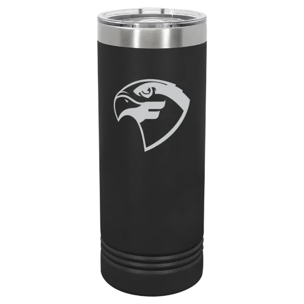 Fairmont State University Polar Camel 22 oz. Skinny Tumbler with Slider Lid