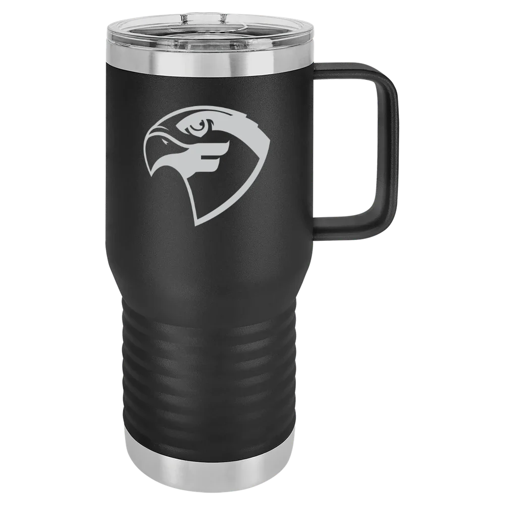 Fairmont State University Polar Camel 20 oz. Travel Mug with Slider Lid