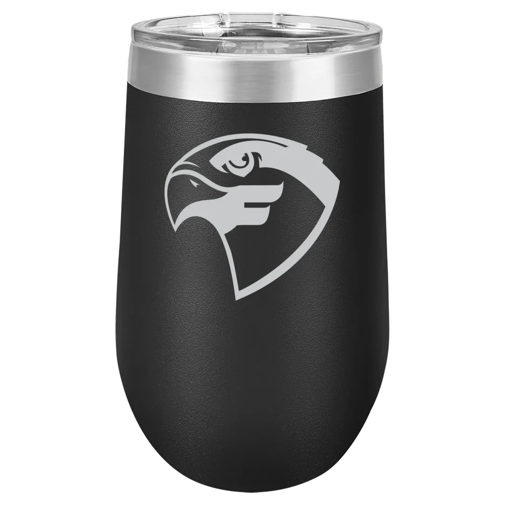 Fairmont State University Polar Camel 16 oz. Stemless Wine Tumbler