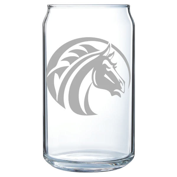 Fayetteville State University Polar Camel 16 oz. Can Glass