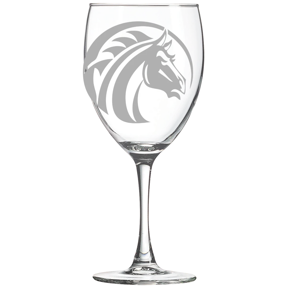 Fayetteville State University Polar Camel 10 1/2 oz. Wine Glass