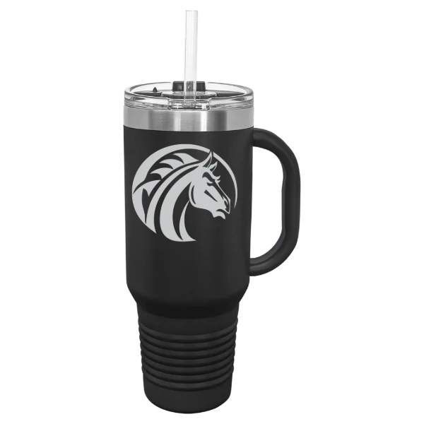 Fayetteville State University Polar Camel 40 oz. Travel Mug with Snap Lid & Straw