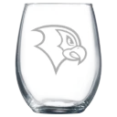 Felician University Polar Camel 9 oz. Stemless Wine Glass