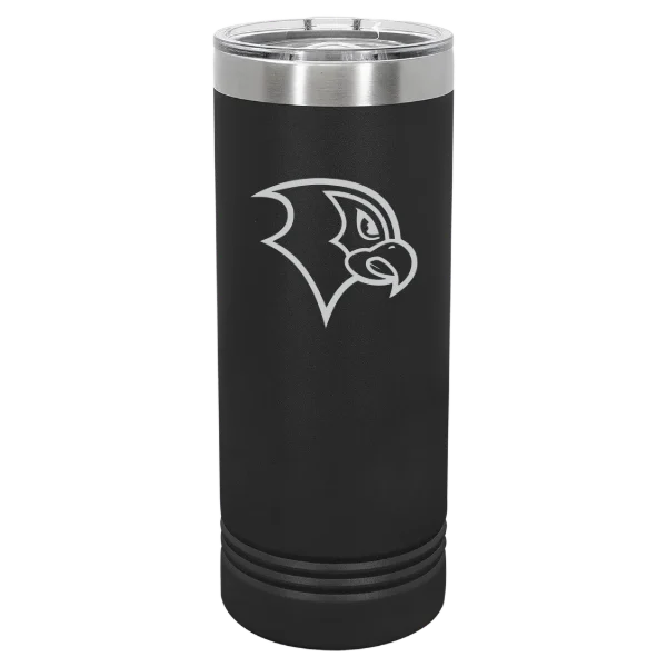 Felician University Polar Camel 22 oz. Skinny Tumbler with Slider Lid