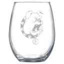Ferris State University Polar Camel 15 oz. Stemless Wine Glass