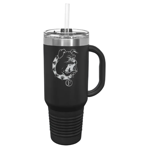 Ferris State University Polar Camel 40 oz. Travel Mug with Snap Lid & Straw
