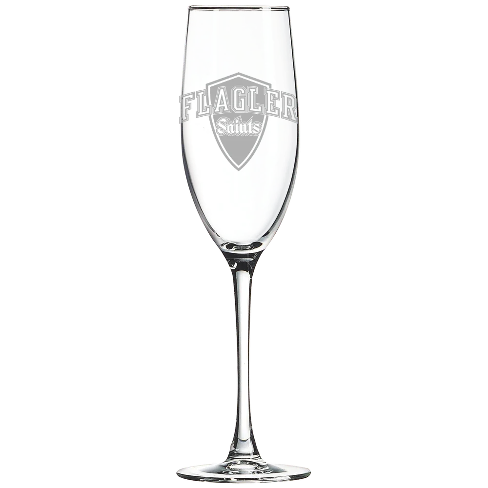 Flagler College Polar Camel 8 oz. Champagne Flute