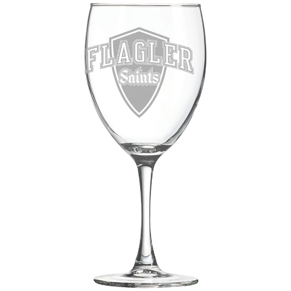 Flagler College Polar Camel 10 1/2 oz. Wine Glass