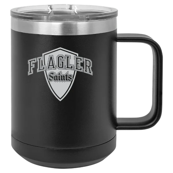 Flagler College Polar Camel 15 oz. Mug with Slider Lid