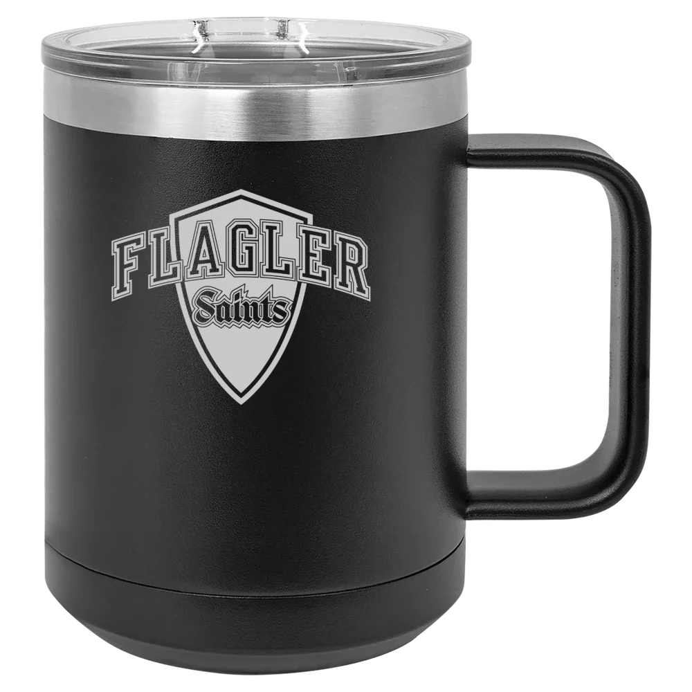 Flagler College Polar Camel 15 oz. Mug with Slider Lid