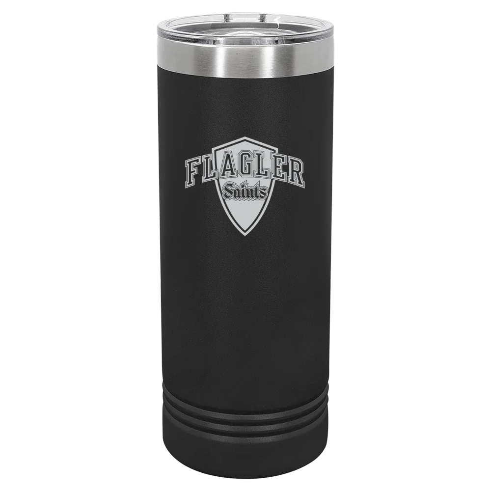 Flagler College Polar Camel 22 oz. Skinny Tumbler with Slider Lid