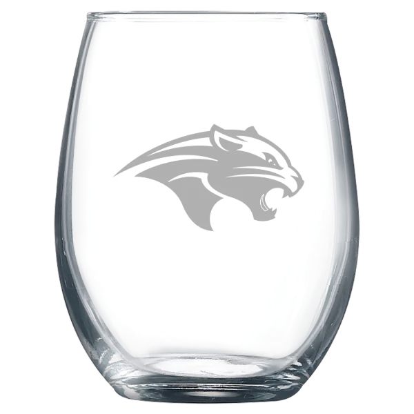 Florida Institute of Technology Polar Camel 9 oz. Stemless Wine Glass