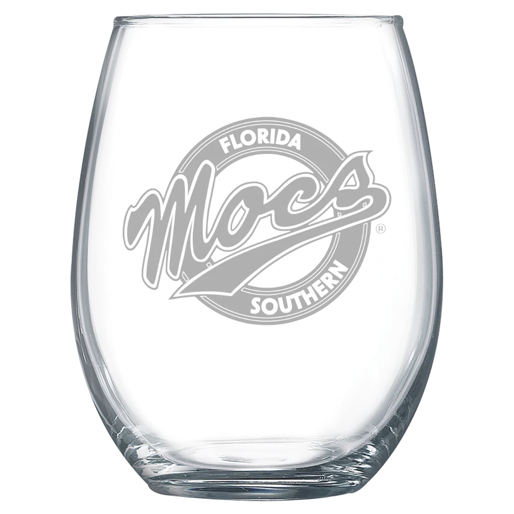 Florida Southern College Polar Camel 15 oz. Stemless Wine Glass