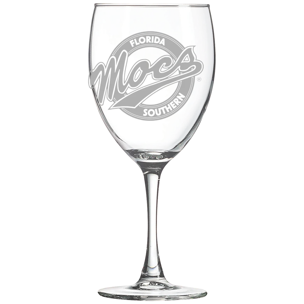 Florida Southern College Polar Camel 10 1/2 oz. Wine Glass