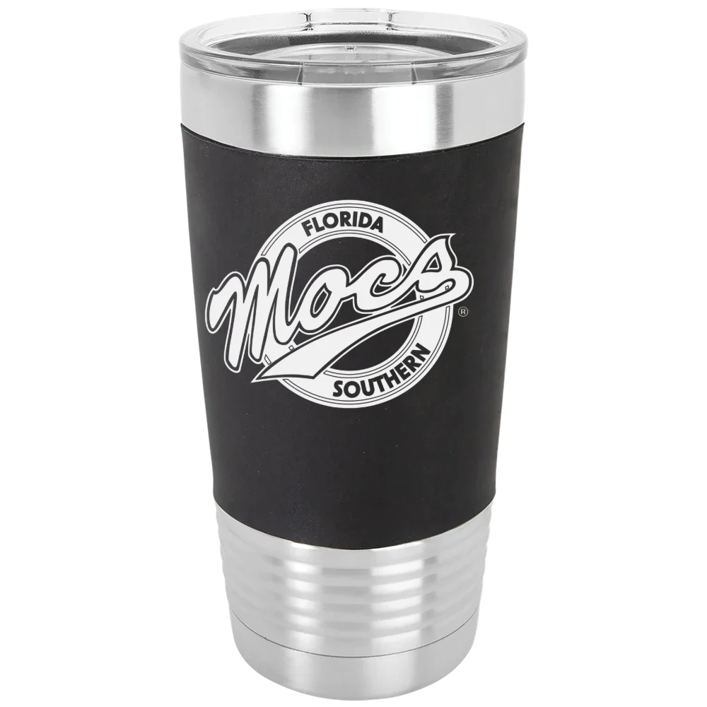 Florida Southern College Polar Camel 20 oz. Silicone Grip Tumbler with Standard Lid