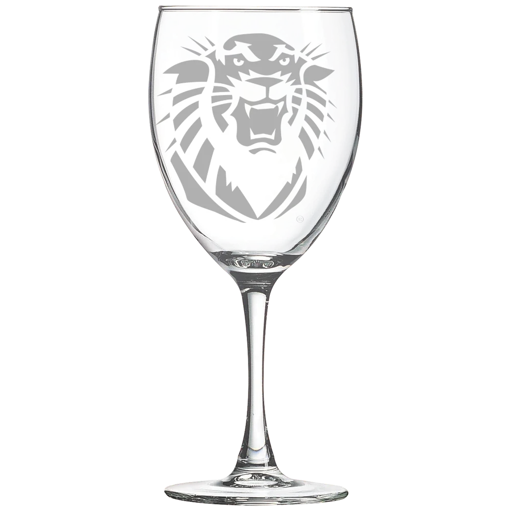 Fort Hays State University Polar Camel 10 1/2 oz. Wine Glass