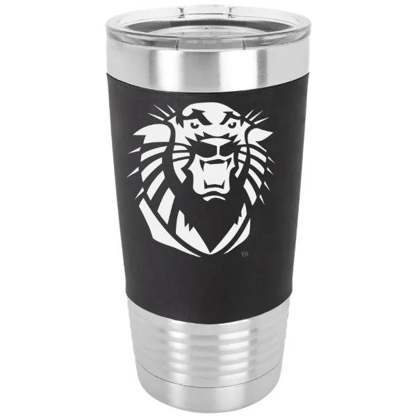 Fort Hays State University Polar Camel 20 oz. Silicone Grip Tumbler with Standard Lid