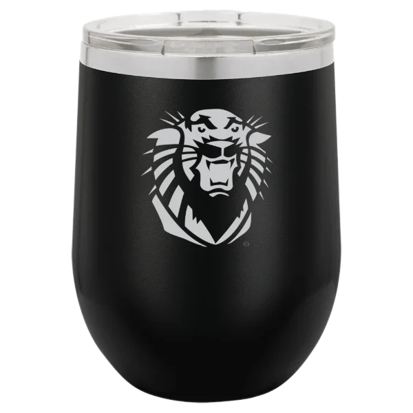 Fort Hays State University Polar Camel 12 oz. Stemless Wine Tumbler