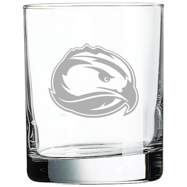 Fort Lewis College Polar Camel 10 1/2 oz. On The Rocks Glass
